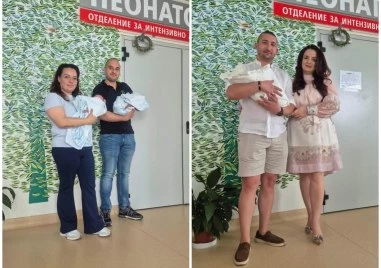 Истории за надежда: Неонатологията на АГ болница „Селена спаси още три недоносени бебета