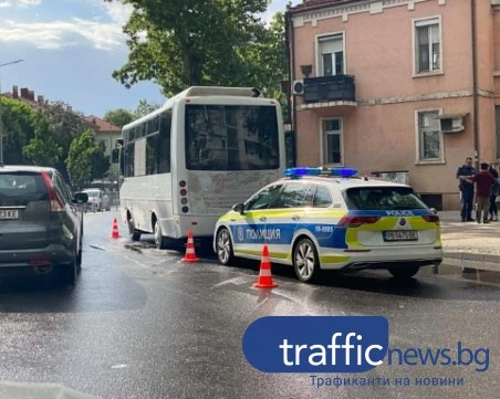 Инцидент с автобус на кръговото на бул. „Васил Априлов