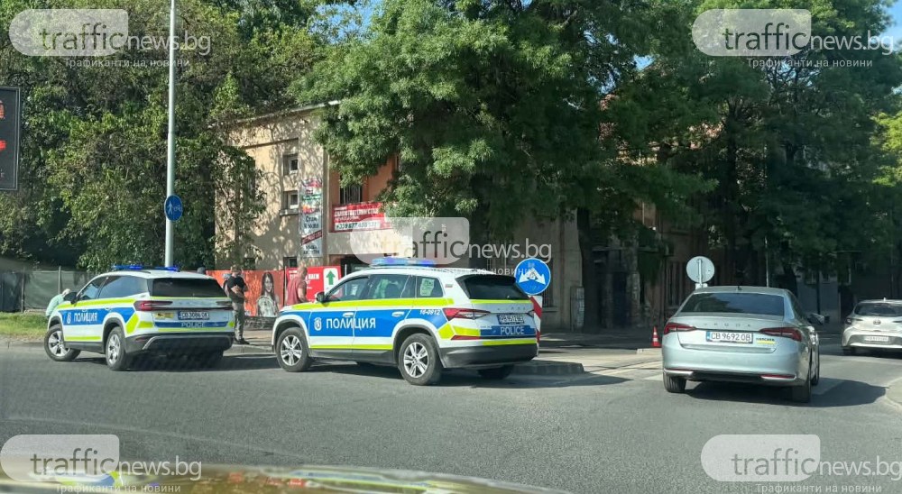 Автомобил удари жена с електрическа тротинетка на Водната палата