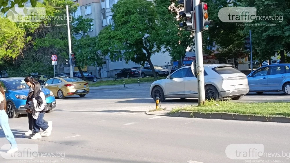 Транспортен хаос в Кючука заради неработещи светофари