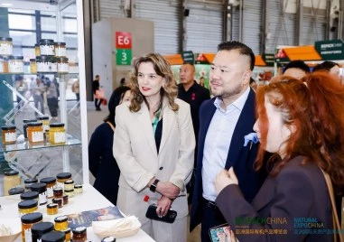 България участва за първи път в Международното изложение за биохрани в Китай с български щанд