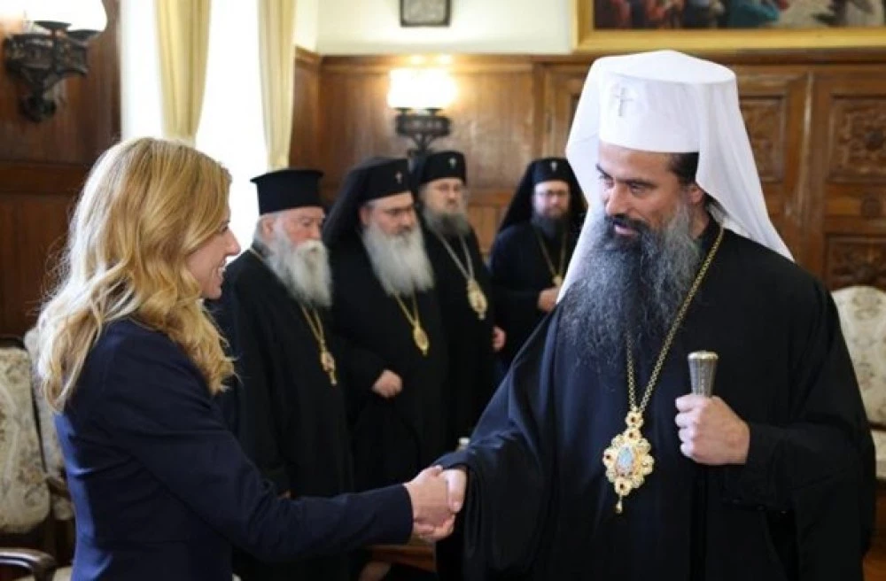 Председателят на НС Михаела Доцова се срещна с патриарха Даниил
