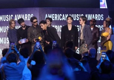 BTS триумфира на Американските музикални награди
