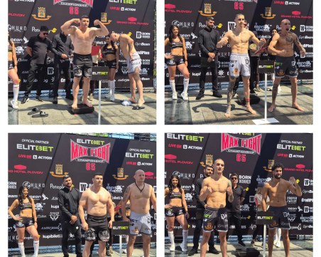 Актрактивен кантар подгря MAX Fight 65 в Пловдив