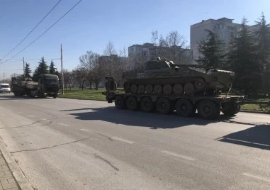 Чуждестранна военна техника и военнослужещи преминават през България на 1 и 2 юни