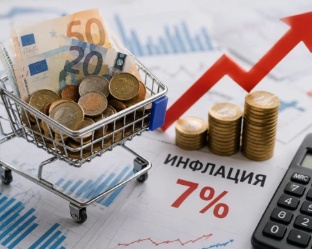 НСИ отчете ръст на годишната инфлация