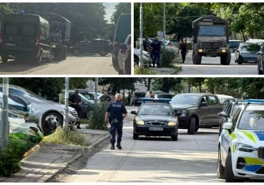 Екшън в Пловдив! Военна полиция блокира улица заради мистериозна находка в стар шкаф