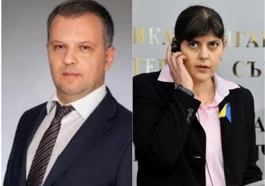 Министърът на провосъдието Николай Найденов на среща с Лаура Кьовеши