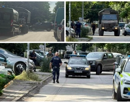 Екшън в Пловдив! Военна полиция блокира улица заради мистериозна находка в стар шкаф