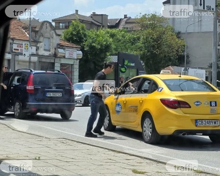 Саморазправа след ПТП в Пловдив: Мъж нападна таксиметров шофьор с юмруци пред погледа на дете ВИДЕО+СНИМКИ