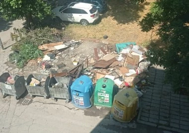 Сметище в центъра на Пловдив: Жители на „Каменица 1 потъват в боклуци и немара
