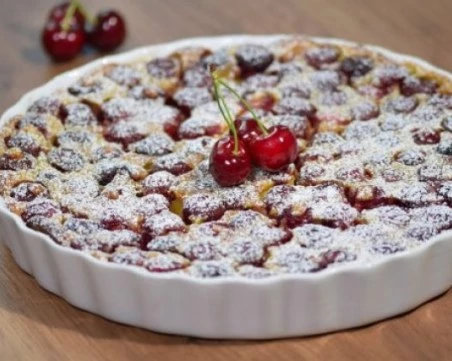 Рецепта за френски сладкиш с череши