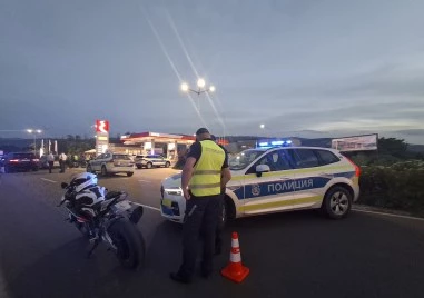С полицейски дрон е била наблюдавана сбирката на мотористи и
