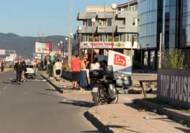 Катастрофата с моторист е станала на Околовръстния път на София