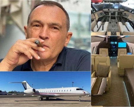 Самолетът на Васил Божков отново на търг: Цената се стопи с над 1,5 млн. евро, а скритите разходи са за милиони