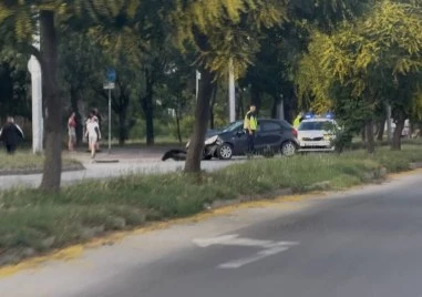 Катастрофа между два автомобила се е случила в Тракия Инцидентът
