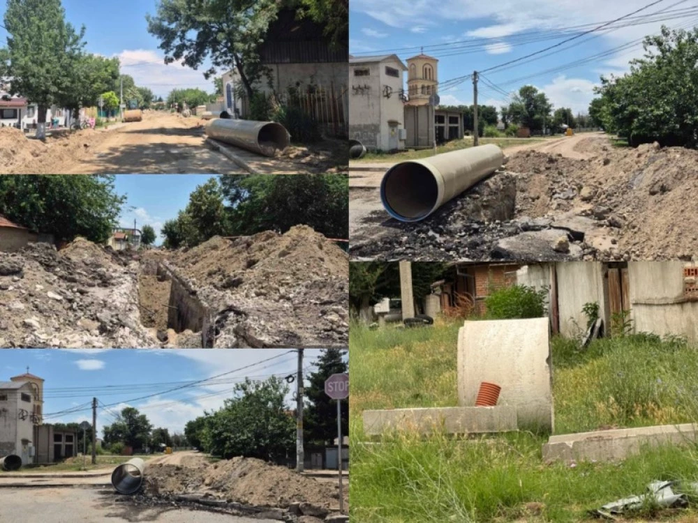 Стряма на пътя на голямата промяна: Канализацията изисква търпение въпреки временния хаос