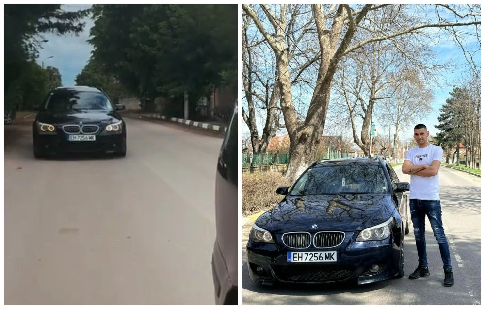 Дрифтър с BMW се афишира в социалните мрежи, ще има ли последствия? ВИДЕО
