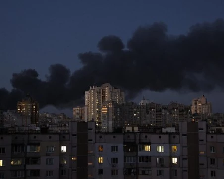 Русия е атакувала Киев с балистични ракети тази нощ