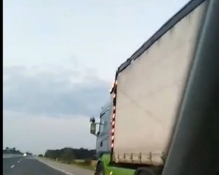 485 камиона нарушители в изпреварващата лента само за ден