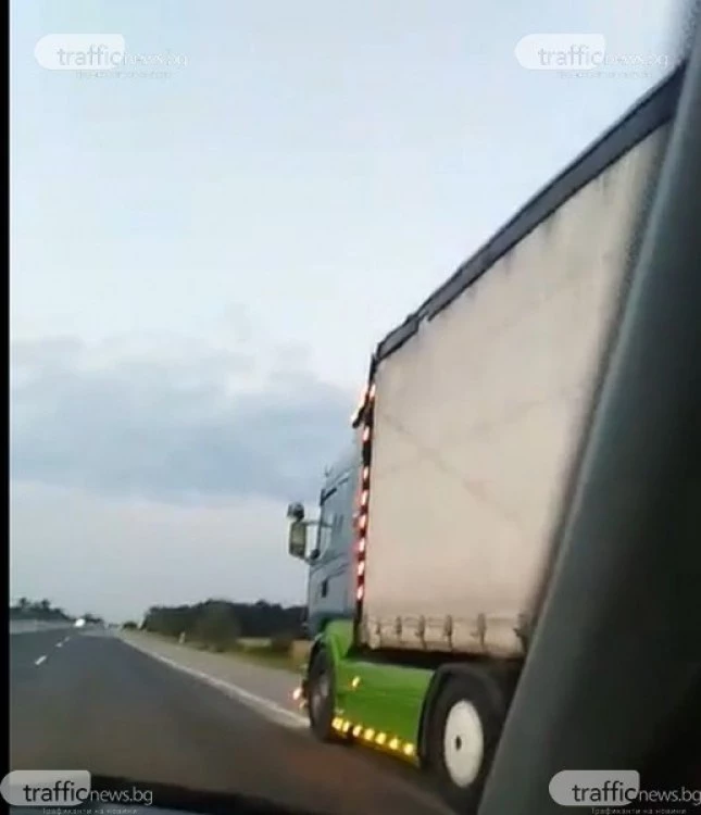 485 камиона нарушители в изпреварващата лента само за ден