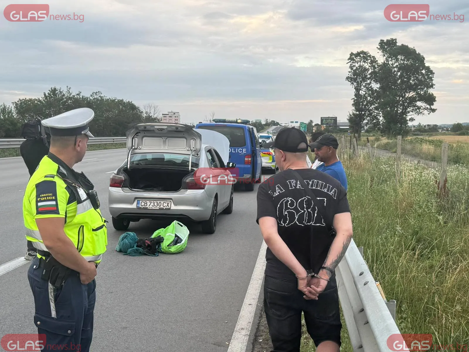 Шофьор беше задържан след гонка с полицията на АМ 