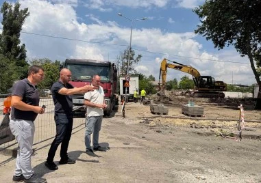 Започна разширението на ул. „Калиакра в район „Южен