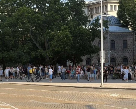 Нов протест срещу кабинета Радев