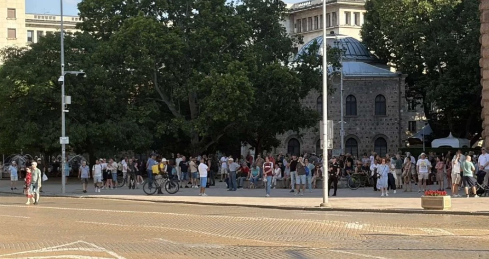 Нов протест срещу кабинета Радев
