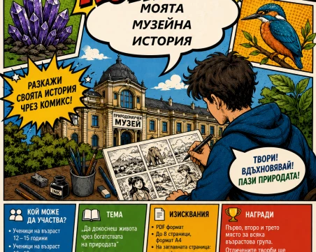 Природонаучният обявява конкурс за авторски комикс 