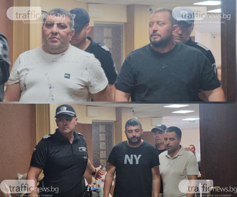 Четиримата строители от Пловдив по схемата с фиктивните фактури излизат от ареста срещу 50 бона