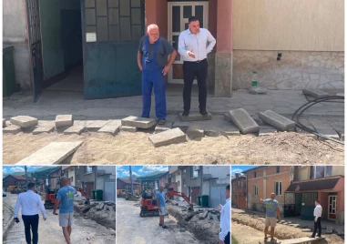 Мащабна модернизация в Перущица: Разширяват новия водопровод и започват рехабилитация на улиците