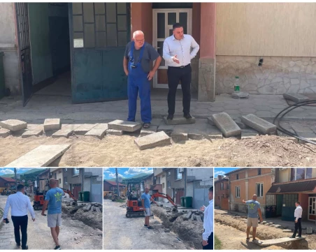 Мащабна модернизация в Перущица: Разширяват новия водопровод и започват рехабилитация на улиците
