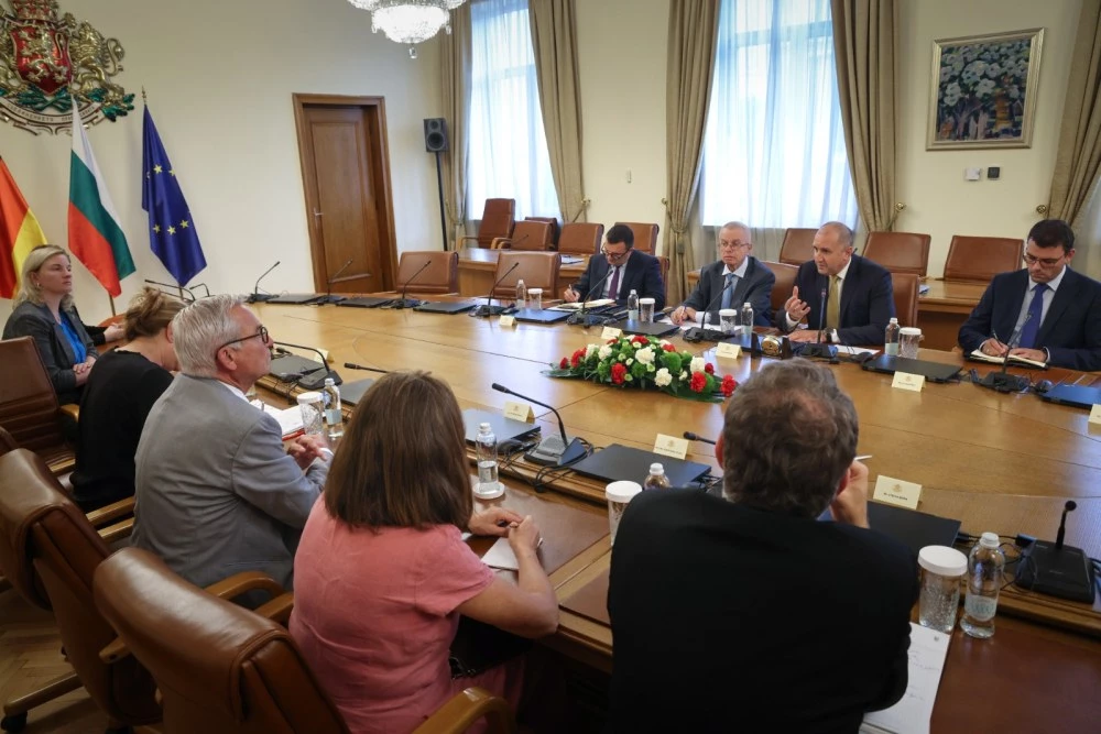 Радев хвали немските компании в България, застъпи се за по-тясно сътрудничество