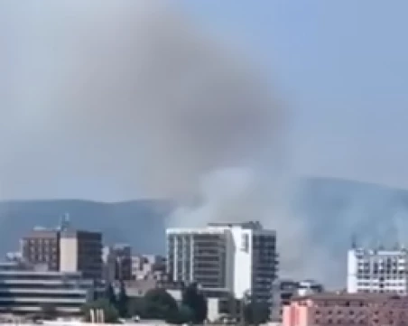Пожар гори в Свети влас