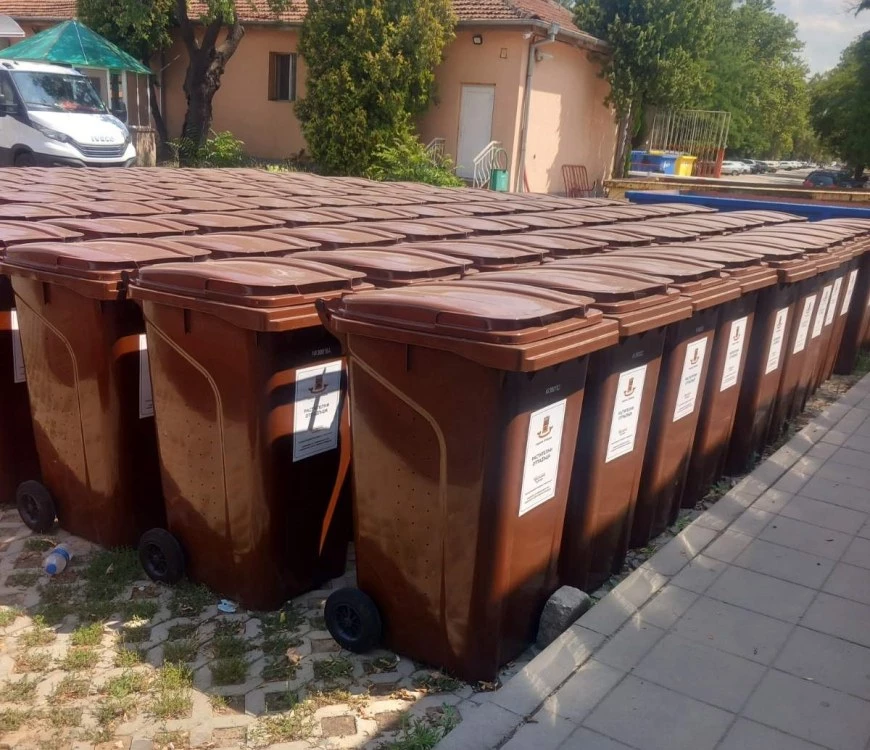 Община Пловдив поставя нови контейнери за биоразградими отпадъци