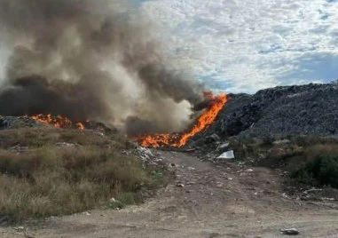 Потушиха напълно големия пожар в Петричко