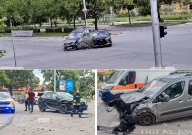 Преминаване на червен сигнал на светофарната уредба е причината за