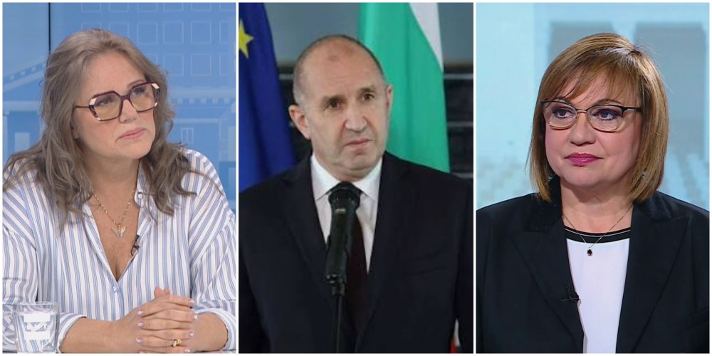 Нинова и Гълъбова обърнаха гръб на Радев