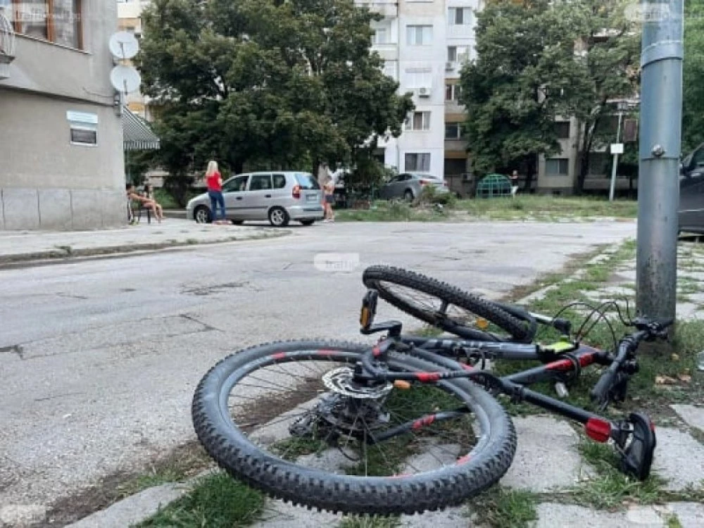 Двама велосипедисти пострадаха след ПТП-та в Пловдив, единият е дете