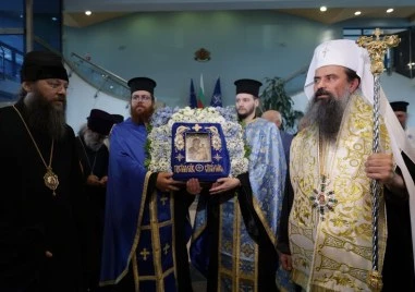 Чудотворната Хавайска икона на Света Богородица пристигна за първи път в България