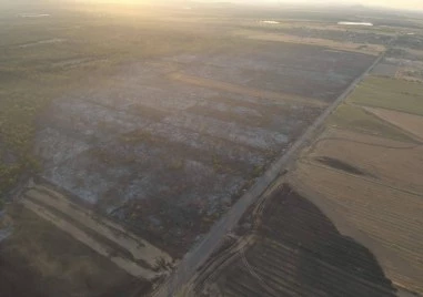 Пожарът край Стрелци е локализиран, близо 2000 декара са засегнати