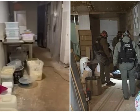 Показаха високотехнологичната лаборатория за фентанил, разбита от антимафионите  ВИДЕО