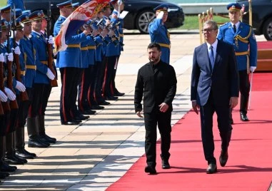 Зеленски и Вучич се срещнаха в Белград