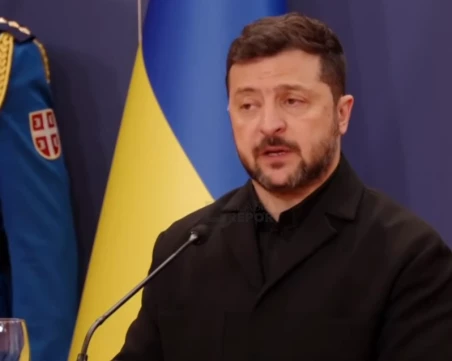 Зеленски в Белград: Разбирам скептицизма на Вучич към ЕС, но Украйна е във война и няма време за скептицизъм