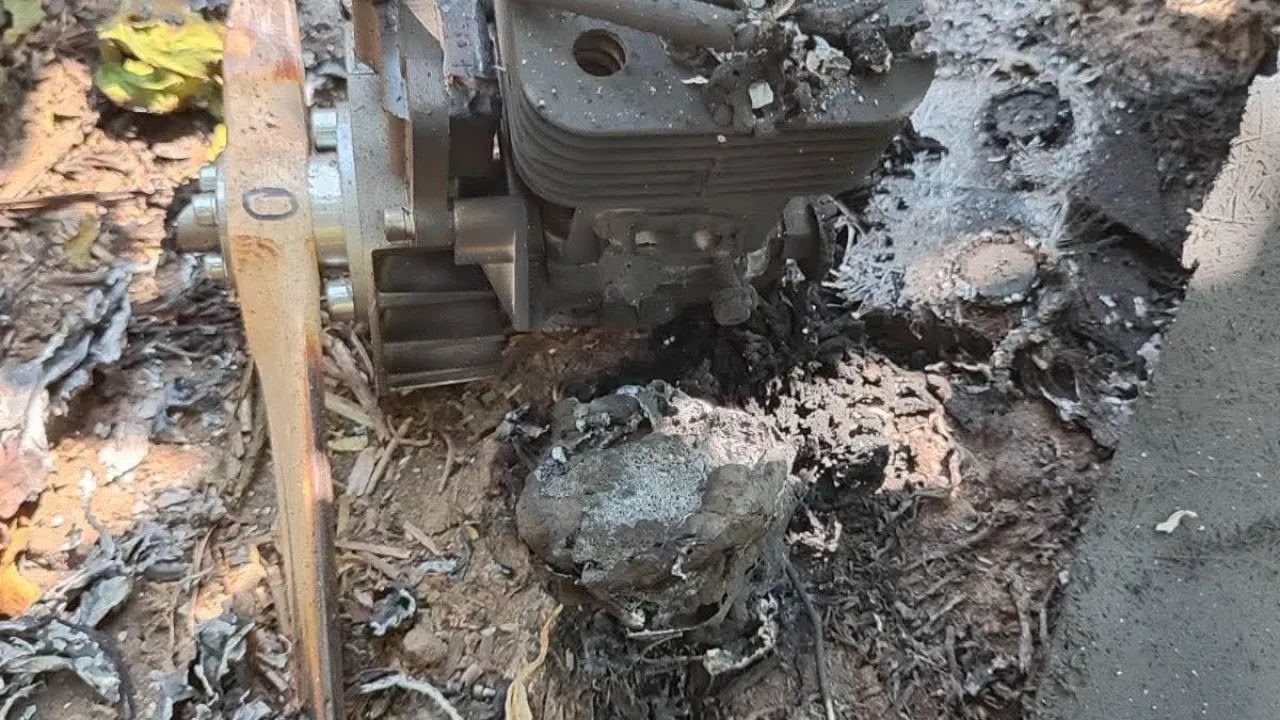 Вижте разбилия се дрон в района на Кардам СНИМКИ