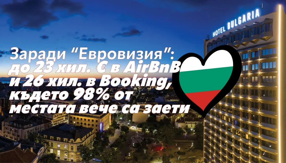 Евровизия взриви цените в Бургас: До 4270 евро за нощувка