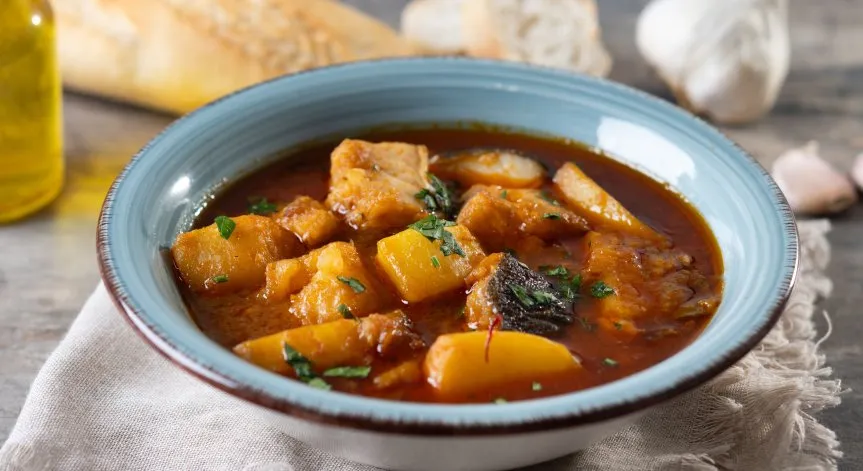 Рецепта за манастирска яхния с картофи и ориз
