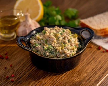 Вкусна рецепта за разядка с патладжан и тиквички