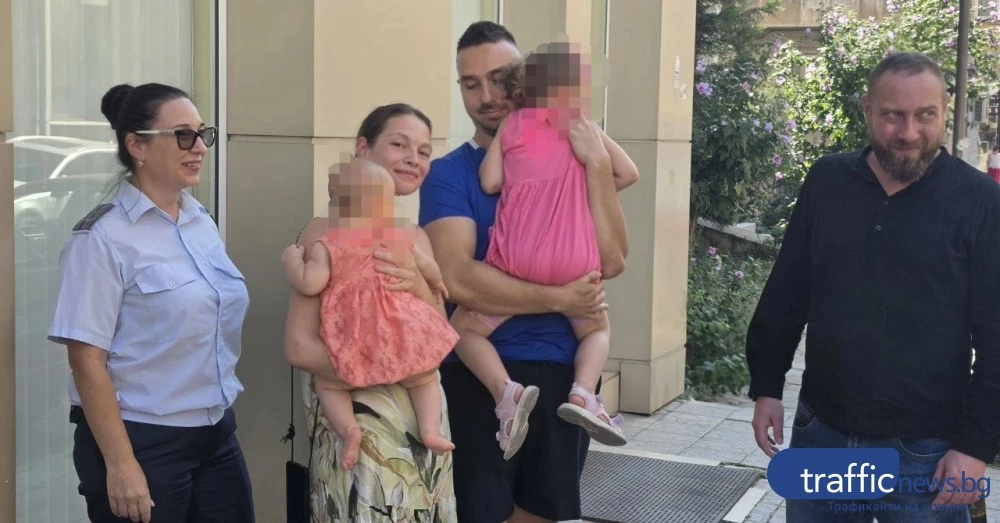 Майката към пловдивските полицаи, спасили бебето й: Появихте се като ангели